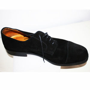 Black suede men shoes (Italy)